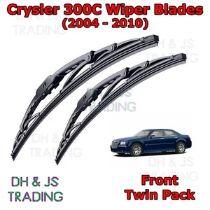 (04-10) Chrysler 300C Front Wiper Blades Window Windscreen Set 22" x2 Wipers - Picture 1 of 1