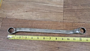 Vintage CRAFTSMAN Offset Box End Wrench  SAE 7/8 x 13/16 Underline Logo - Picture 1 of 6