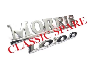 JUEGO EMBLEMA/INSIGNIA MORRIS 1000 CROMO - Imagen 1 de 4