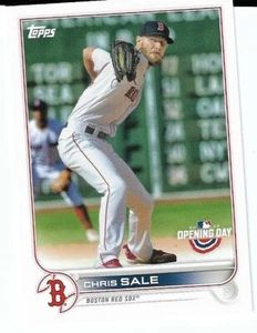 2022 Topps Opening Day #142 Chris Sale Boston Red Sox - Picture 1 of 2