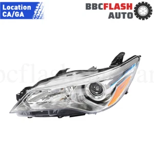 Faros izquierdos halógenos para Toyota Camry 2015 2016 2017 del lado del conductor - Imagen 1 de 13