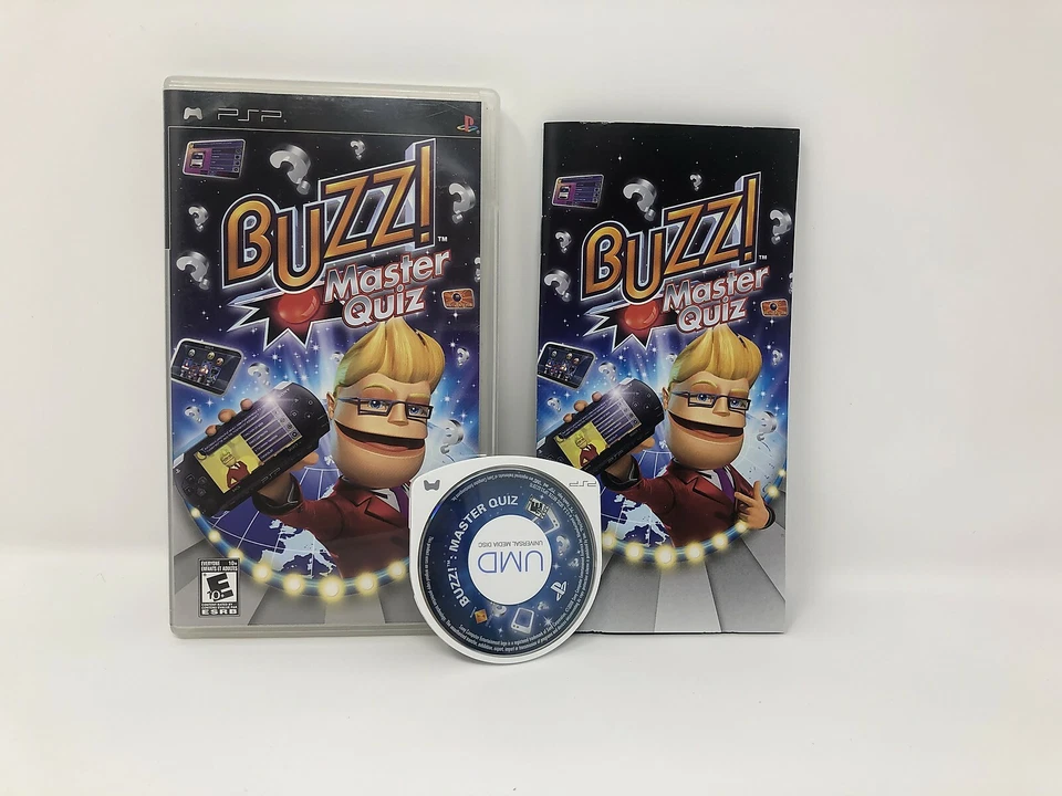 Buzz! Master Quiz  PSP PlayStation Portable Complete In Box - Image 1 of 1