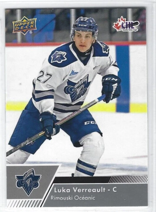 2022-23 Upper Deck CHL #55 Luka Verreault - Image 1 of 1