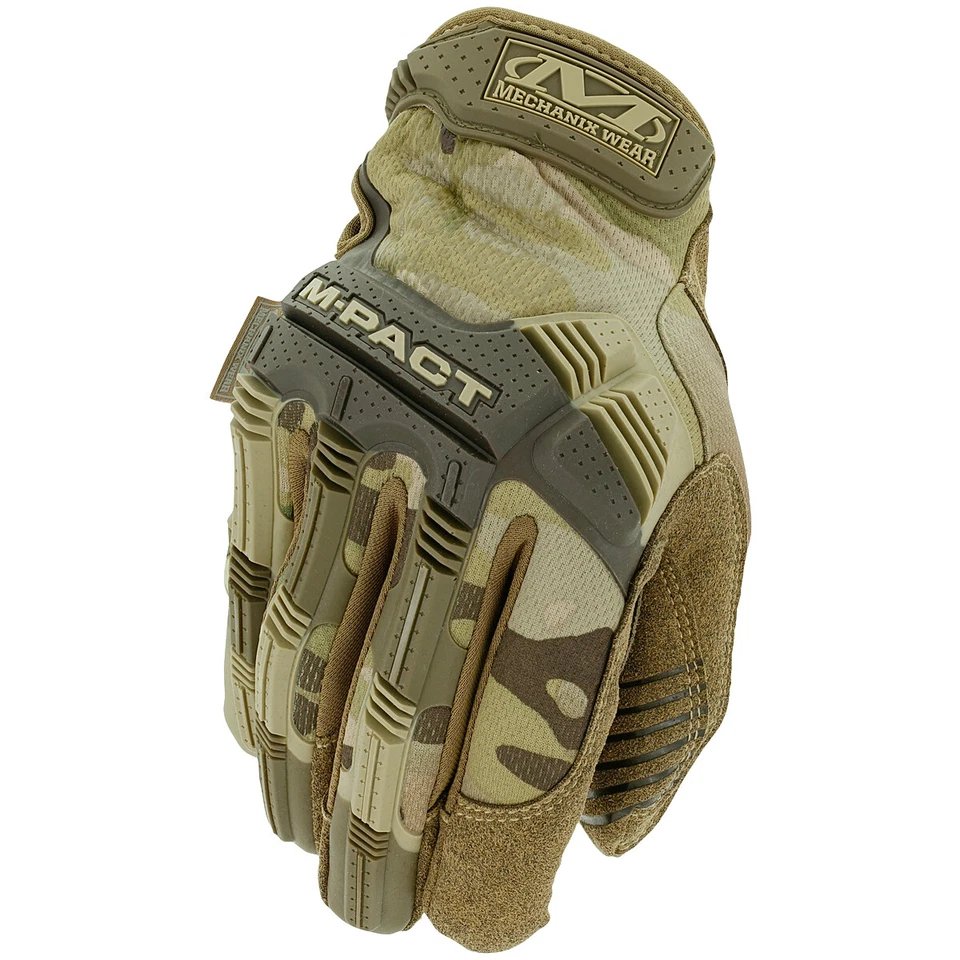 Mechanix Wear M-Pact Gloves Military Airsoft Tactical Hunting Mens MultiCam Camo - Image 1 of 1