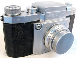 PRAKTIFLEX KAMERA F=5CM CARL ZEISS + ZUBEHÖR - Bild 1 von 7