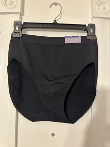 Calzoncillo de corte alto Catherines Intimates talla 9 ~ negro - Imagen 1 de 5
