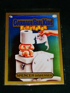 GPK 2011 Flashback Series 3 GOLD Border Parallel #24b SPENCER Dispenser, FB3 FS3 - Picture 1 of 2