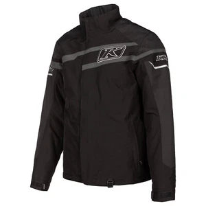 KLIM KLIMATE JACKET MEDIUM BLACK SILVER 3177-006-130-006 SNOWMOBILE FREE SHIP! - Picture 1 of 1