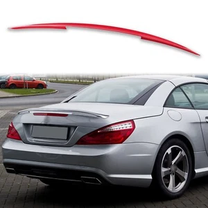 Painted Atype ABS Trunk Spoiler For Mercedes R231 13-20 Designo Cardinal Red 996 - Picture 1 of 5
