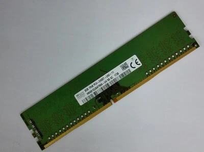 SK Hynix 8GB DDR4 2400 1Rx8 PC4-19200 HMA81GU6AFR8N-UH 288pin Desktop DIMM RAM - Image 1 of 4