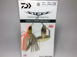 33746) Cebo giratorio DAIWA STEEZ 5/8 oz DW #Negro Dorado - Imagen 1 de 2