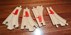 Brio/Thomas & Friends Compatibke Track Junction Mechanical Switches Set of 4 - Picture 1 of 2