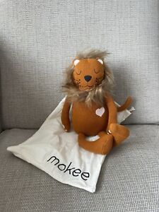 MoKee Buddies Scandi Soft Toy Scandinavian Inspired Deco Lazy Lion Teddy 40cm
