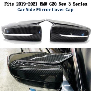 Pair Carbon Fiber Style Mirror Cover Fit For BMWBMW G30/G31/G38 2017-2021 - Bild 1 von 6