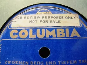 1937 JEWISH ERNST WOLFF piano & bar Hans Schleicht Umher/ Berg und Tal COL 4186 - Picture 1 of 3