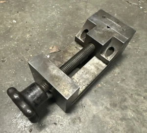 JOSEPH B FAKES MACHINIST TOOL MAKER JEWELER VEE JAW GRINDING VISE ROYAL OAK USA - Picture 1 of 13