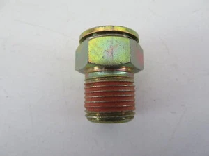 GM 15668243 Genuine OEM 1/2“ NPTF Lower Pipe Thermostat Bypass Hose Fitting - Picture 1 of 1
