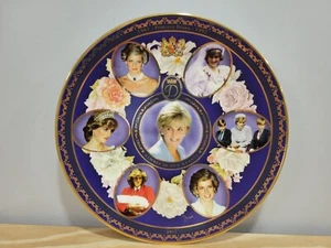 Placa Conmemorativa Bradford Exchange Princesa Diana 20 Aniversario 12" - Imagen 1 de 7