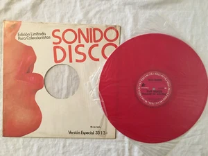 Mexico colored red vinyl 12" record Gregg Diamond Star Cruiser This Side Midnigh - Imagen 1 de 1