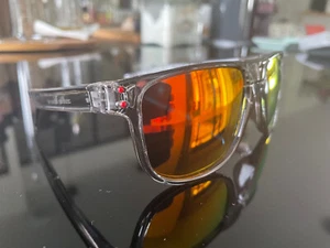 Orange Mirror Transparent Polarized Iridium Sport Glasses Ski, Beach (14) - Picture 1 of 6