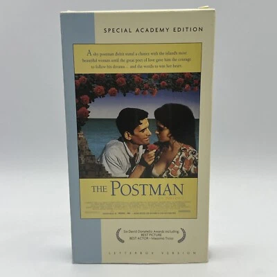 The Postman (Il postino) 1994 VHS Massimo Troisi Acadamy Edition Promo Screener - Image 1 of 4