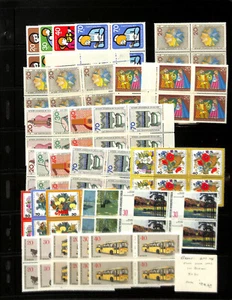 Germany - Berlin, Postage Stamp, Mint NH Blocks Lot, 3 Pages - Picture 1 of 3
