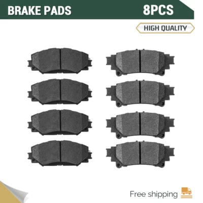 Pastillas de freno delanteras + traseras de cerámica para Toyota Prius V 2012 2013 2014 2015 2016 2017 Foto 1 de 4