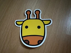 Sticker Cartoon Giraffe Aufkleber ca. 7,1 x 7,3 cm Auto Tuning Sticker - Bild 1 von 1