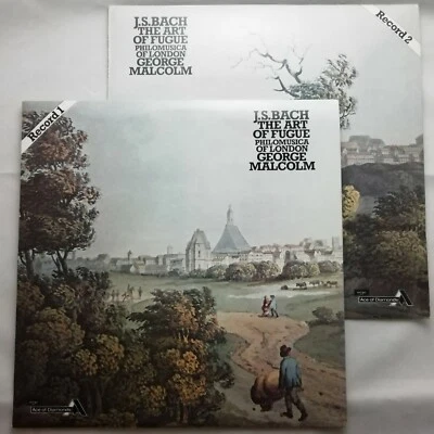 Decca 2 LP set SDD 356-7: Bach - The Art of Fugue / Malcolm / Philomusica London - Image 1 of 3