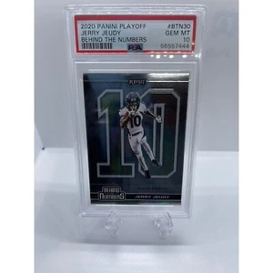 2020 Panini Playoff Behind The Numbers Silver Jerry Jeudy Rookie PSA 10 - Bild 1 von 1