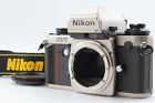 [NEAR MINT] Nikon F3/T HP F3 T Titan 35mm Film Camera Body Silver From JAPAN