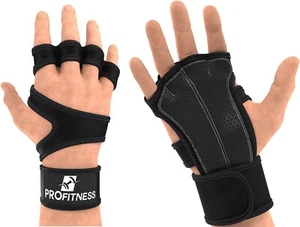 ProFitness XS Cross Training Gloves Wrist Support Non-Slip Palm Silicone Unisex - Picture 1 of 7