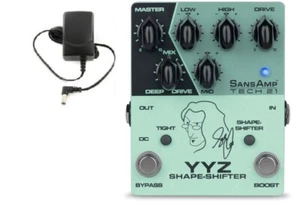 Tech 21 SansAmp Geddy Lee YYZ Shape-Shifter Bass Pedal ( FREE ADAPTER ) - Picture 1 of 2
