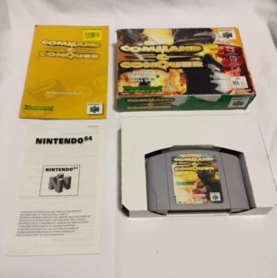 Original Nintendo 64 Game in Box: COMMAND & CONQUER - Image 1 of 4