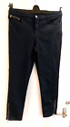 Lc Waikiki Navy Ankle Grazer/ Long Crops Trousers With Zips Size 42