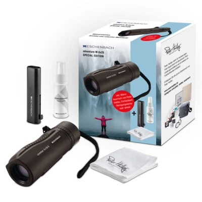 Eschenbach Adventure 8x25 B Monokular inkl Putztuch + Spray + Pinsel Fernglas - Bild 1 von 3