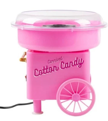 Настольная машина для хлопковых конфет с черпаком и 10 сервировочными палочками для твердого или сахарного НОВАЯ - Изображение 1 из 4