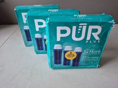 PUR PPF951K3  3 Pack Lead Reduction Water Pitcher Replacement Filters 3 x 3 Pack - Image 1 of 3