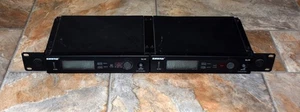 2 Shure SLX4 J3 572-596 MHz Wireless Microphone Receivers - No AC Adapters - Picture 1 of 10