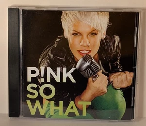 SO WHAT by PINK-Rare Collectible Promotional CD Single with Clean Version--CD - Picture 1 of 2