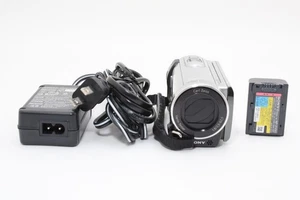 [Ex+4] Sony HDR-CX170 Handycam Camcorder HD Silver Digital Video Camera Japan - Picture 1 of 14