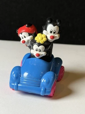 Animaniacs Carl's Jr. 1996 Vehículo de coche Yakko Wakko Dot de juguete para comida para niños  Foto 1 de 3