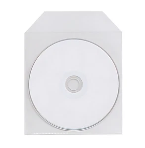 100 CPP Clear Plastic Sleeve with Flap - Bild 1 von 3