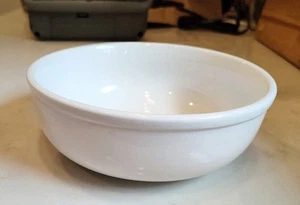 Crate and Barrel Culinary Arts White Porcelain Bowl 6 ½ " Resturaunt Ware - Picture 1 of 7