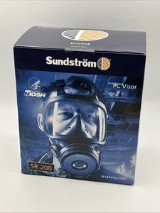 NEW SUNDSTROM SR200 FULL FACE RESPIRATOR MASK whit PC VISOR - Picture 1 of 2