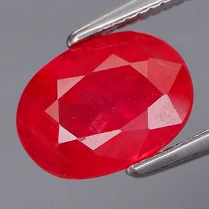 2.02Ct.Very Good Color! Natural Imperial Red Sapphire Songea,Africa Good Luster! - Imagen 1 de 4