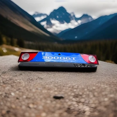 Luz trasera central trasera Mitsubishi 3000GT 1994-1998 132-37598 verde OEM Foto 1 de 4