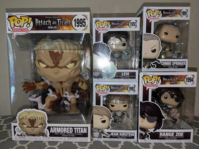 Funko! Pop Animation: Attack On Titan S4 (complete common set)