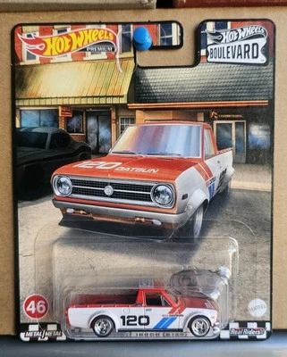 Hot Wheels BOULEVARD- '75 DATSUN SUNNY PICK UP BRE RACING VHTF NEAR MINT  - image 1 of 4