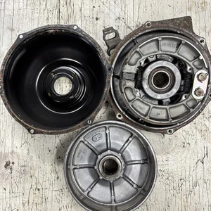 03 Honda Rancher 350 4X4 Trx350FM Rear Brake Backing Plate Drum Cover Shoe 00 07 - Picture 1 of 14